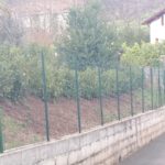 Pose d'une clôture pour un jardin à Bidart